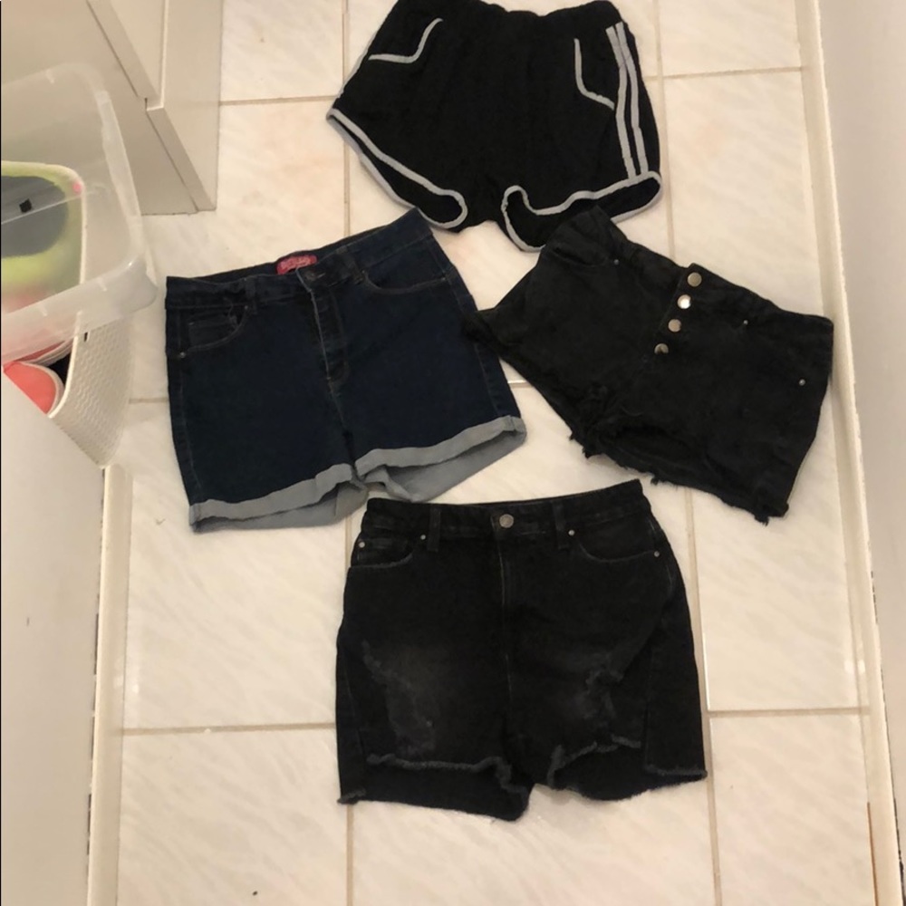 4 shorts